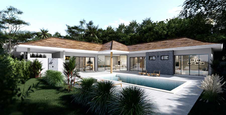 New Collection 2 & 3-Bed Garden Pool Villas, Lamai